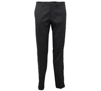 2847AB pantalone uomo PAOLO PECORA dark grey mix wool trouser men