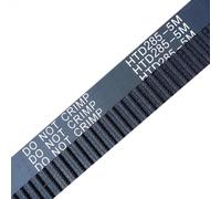 285-5M-15 Denti 57 Lunghezza 285mm Larghezza 15mm 5M Cinghia Dentata Cintura Ad Anello Chiuso 285 HTD 5M S5M Puleggia 5 Pezzi HTD5M Cinghia Dentata Motore