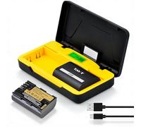 2850mAh LP-E6P Batteria e caricabatteria per Canon EOS R5 Mark II, R6 Mark III, C50 R5C R5 R6 R7 5DS/5DS R, 5D Mark II/III/IV, 6D/6D Mark II, 7D/7D Mark II, 60D 70D 80D 90D XC10 R LP-E6 LP-E6N LP-E6NH