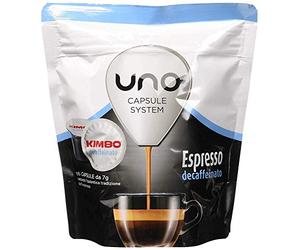 288 Caffe' Uno Capsule System Kimbo Espresso Decaffeinato Dek