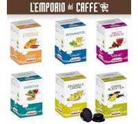 288 Capsule Te e Tisane Bio Sandemetrio Compatibili Lavazza a Modo Mio a Scelta