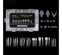 288 Chiodi Forme Coperture Complete Unghie Forme Stampi Per Estensione Strumento Manicure Per Punta Acrilico