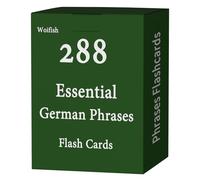 288 Flash card con frasi comuni tedesche