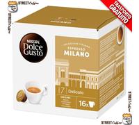 288 non 300 Cialde Capsule Caffè Nescafè Dolce Gusto Miscela Milano Originali