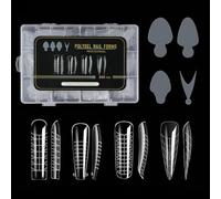 288 Pezzi Chiodi Forme Estensione Stampi Full Covers Forms Manicure Strumento False Tip Manicure Forniture
