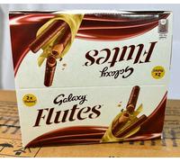 288 X Galaxy Fluttini 22.5g Wafer Rotoli - 24 Confezioni Da 12 Completo Custodia