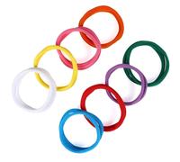 288pcs Elastic Weaving Loom Loops Potholder Loom Bande colorate per bambini in