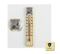 28957 Bomboniere 6pezzi Bomboniera Termometro in legno per Cresima da parete uti