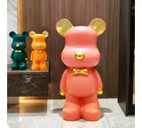 28cm Salvadanaio a forma di orso, confezione colorata, può essere utilizzato per conservazione e decorazione, adatto anche come ornamento da appendere, decorazione per ufficio, regalo per Capodanno o