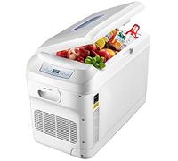 28L Mini Frigo Frigorifero Per Auto Congelatore Della Scatola Refrigerazione Dual Core Con Display A LED Controllo Della Temperatura Raffreddamento E Di Riscaldamento Per Auto Casa Viaggi AC / DC ( Co