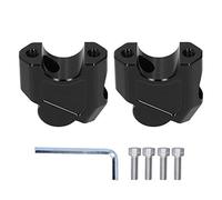 28mm Adattatore per Morsetto per Manubrio Nero -riser manubrio -riser manubrio moto-riser manubrio per Moto Adatto per 502C / TRK502 / 502X / 752S / Leoncino BJ500 7-14 consegna-IT fornitore