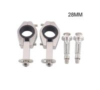 28mm Handlebar Motorcycle Brush Hand Guard Handguard Clamp Mounting Mount Kit
