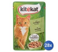 28x Bundle Kitekat Buste 100 Grammi Conigliosalsa