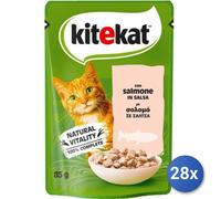 28x Bundle Kitekat Buste 100 Grammi Salmone Salsa