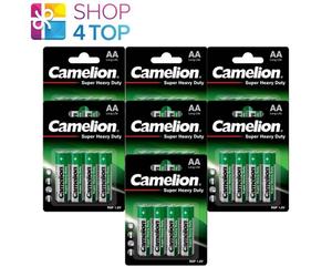 28x Camelion Batterie AA 1.5V Zinco Carbonio Super Heavy Duty Lunga Durata