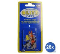 28x Gancio Da Parete Blitz Fast Conf Pz 12