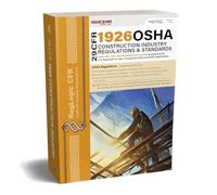 29 CFR 1926 OSHA Construction Industry Regulations & Standards - January 2024