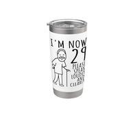 29° Compleanno Per Lui/Uomini | I'm Now 29 Anni | 29 BDay Bicchiere termico in acciaio inox doppia parete
