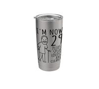 29° Compleanno Per Lui/Uomini | I'm Now 29 Anni | 29 BDay Bicchiere termico in acciaio inox doppia parete