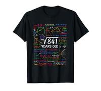29 Compleanno Ragazza Ragazzo Radice Quadrata 841 = 29 Anni Maglietta