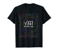 29 Compleanno Ragazzo Ragazza Divertente Math Square Root 841 = 29 Anni Maglietta