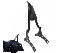 29-Inch Black Sissy Bar, Passenger Backrest Rear Pad Compatible for Indian Accessories Chieftain Roadmaster Springfield Challenger Vintage Pursuit Dark Horse 2014-2024(Not fit Chief 2021+)