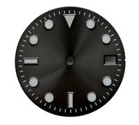 29 mm blu luminoso NH35 quadrante orologio subacqueo volti adatti accessori di movimento set verde con le mani
