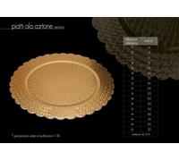 29 SOTTOTORTA CARTONE ORO N 42 ALIMENTI PASTICCERIA VASSOIO PIATTI ALA CROSTATA