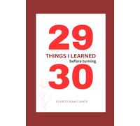 29 Things I learned before Turning 30