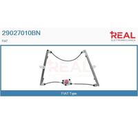 29027010BN REAL Alzacristallo per FIAT