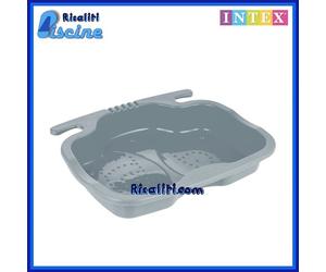 29080 VASCHETTA LAVAPIEDI INTEX CON ATTACCO SCALETTA PISCINE FUORI TERRA
