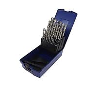 2909-7025 Set di foratura per metallo HSS-acciaio rapido cassetta in plastica...