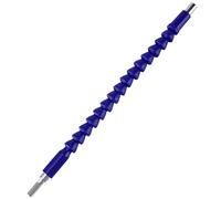 290mm Supporto Flessibile di Estensione Bit 1/4"con Supporto per Albero a Testa Esagonale Collegamento Accessori per Trivelli Elettronici(Blu)