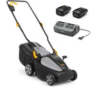 291342064/A21 Tagliaerba a Batteria, Nero, 34 Cm