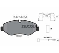 2922901 TEXTAR Kit pastiglie freno, Freno a disco per ,IVECO