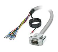 2926399 Cavo D-Sub 9pin Connettore,Cavo PVC L: 2m Grigio 1:1 Connessione PHOE...