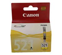 Canon CLI-521 Y - Cartuccia certificata Canon - Formato Standard - Giallo - Imballaggio Cartone Riciclabile