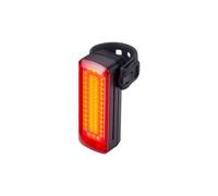 BBB Luce per bicicletta ricaricabile USB ad alta visibilità, impermeabile, per mountain bike, bici da città, bici da strada, luce posteriore Easy Mount Signal Pro BLS-168, nero