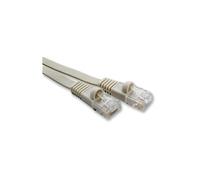 2966-20F Videk Lead, Flat Cat6 UTP, Beige, 20M