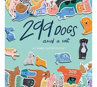 Laurence King Publishing 299 Dogs And a Cat: A 300 Piece Canine Cluster Puzzle