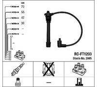 2995 NGK Kit cavi accensione per FIAT,LANCIA