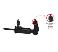 2996 Q.TA' 10 FERMAIMPOSTE IN LEGA P/CAPPOTTI 1210/P C/VITE 120 MM