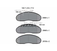 2998401 Kit pastiglie freno, Freno a disco Textar