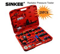29Pcs Universale Del Radiatore Tester di Pressione di Vuoto Tipo di Sistema di Raffreddamento Rilevatore di Prova Set Testeur Refroidissement SK1305