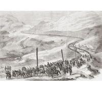 2a divisione del generale Joseph Vinay appartenente al IV Corpo dell'esercito francese raggiungono il Piemonte attraverso il Passo del Monte Cenis durante la seconda guerra d'indipendenza italiana