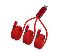 2A Multi Cavo di Caricatore USB Multi Cavo 3 in 1 Cavo Universale Nylon Intrecciato 3-1