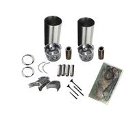 2AB1 Kit di ricostruzione della revisione del motore Compatibile con vari modelli include anelli di pistone e guarnizioni set per la riparazione