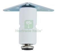 2BLISTER BL PIEDINI LEGNO X MOBILI CM.15 BIANCO (PZ.4):