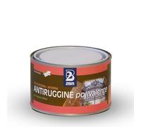 2BM Antiruggine Polivalente a Solvente a Base Resina ROSSO MINIO Ideale come Primer per Lamiere Zincate, alla Carpenteria e Lavorati in Ferro | Ambienti Marini e Industriali | Formato 0,5 lt