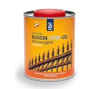2BM Antiruggine Rugginstop Oil Olio Bloccaruggine protezione ferro, olio blocca ruggine trasparente | idoneo anche come additivo per vernici | effetto lucido | Bottiglia 750 ml